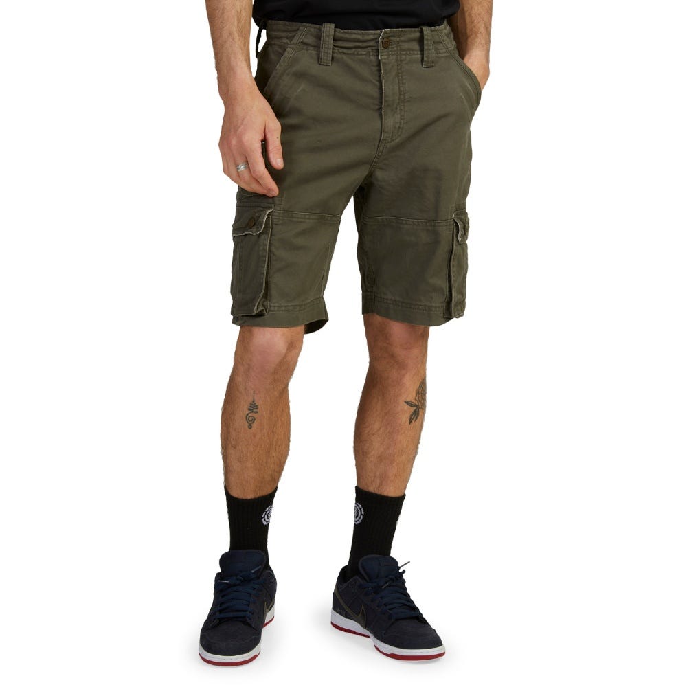 Mens Source Cargo Shorts In Olive