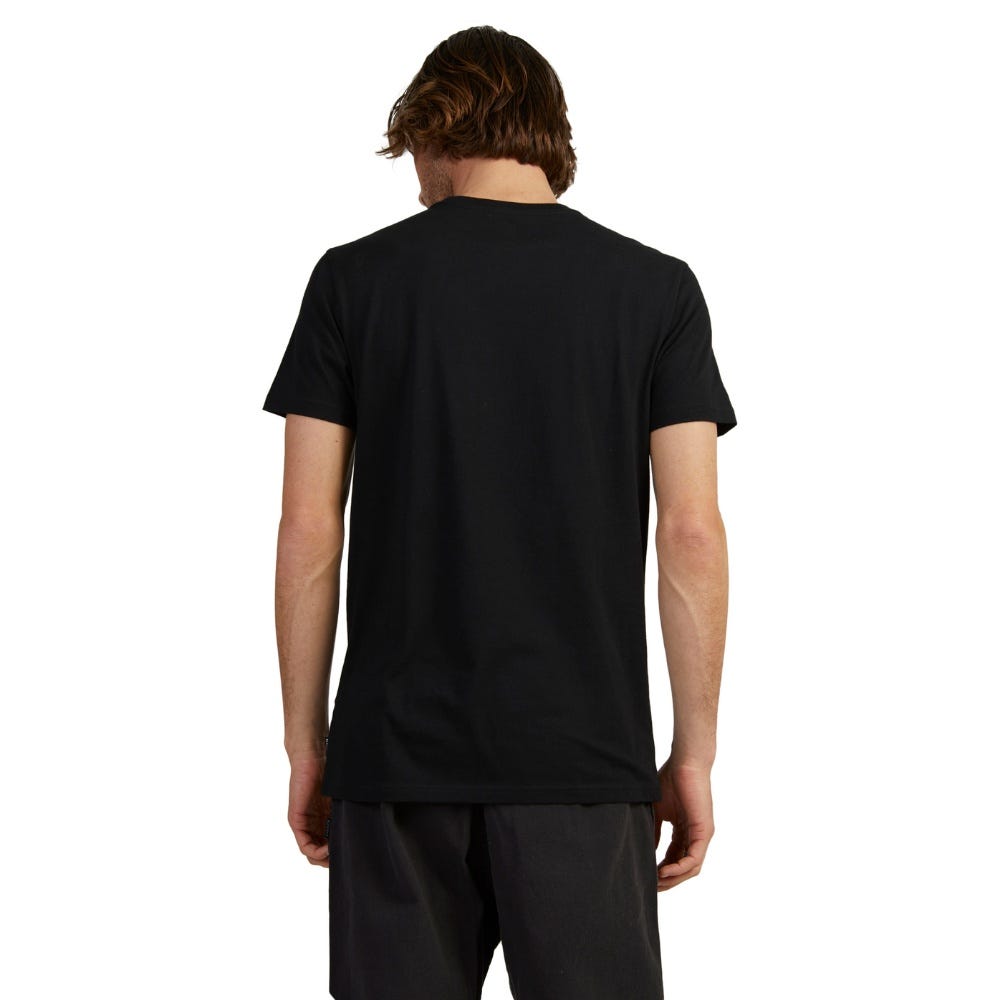 Mens Blazin' Short Sleeve T-Shirt In Flint Black