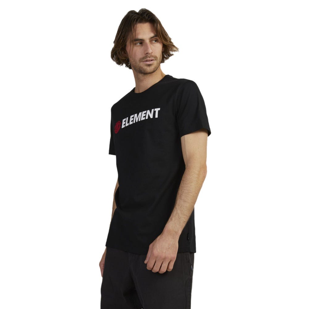 Mens Blazin' Short Sleeve T-Shirt In Flint Black