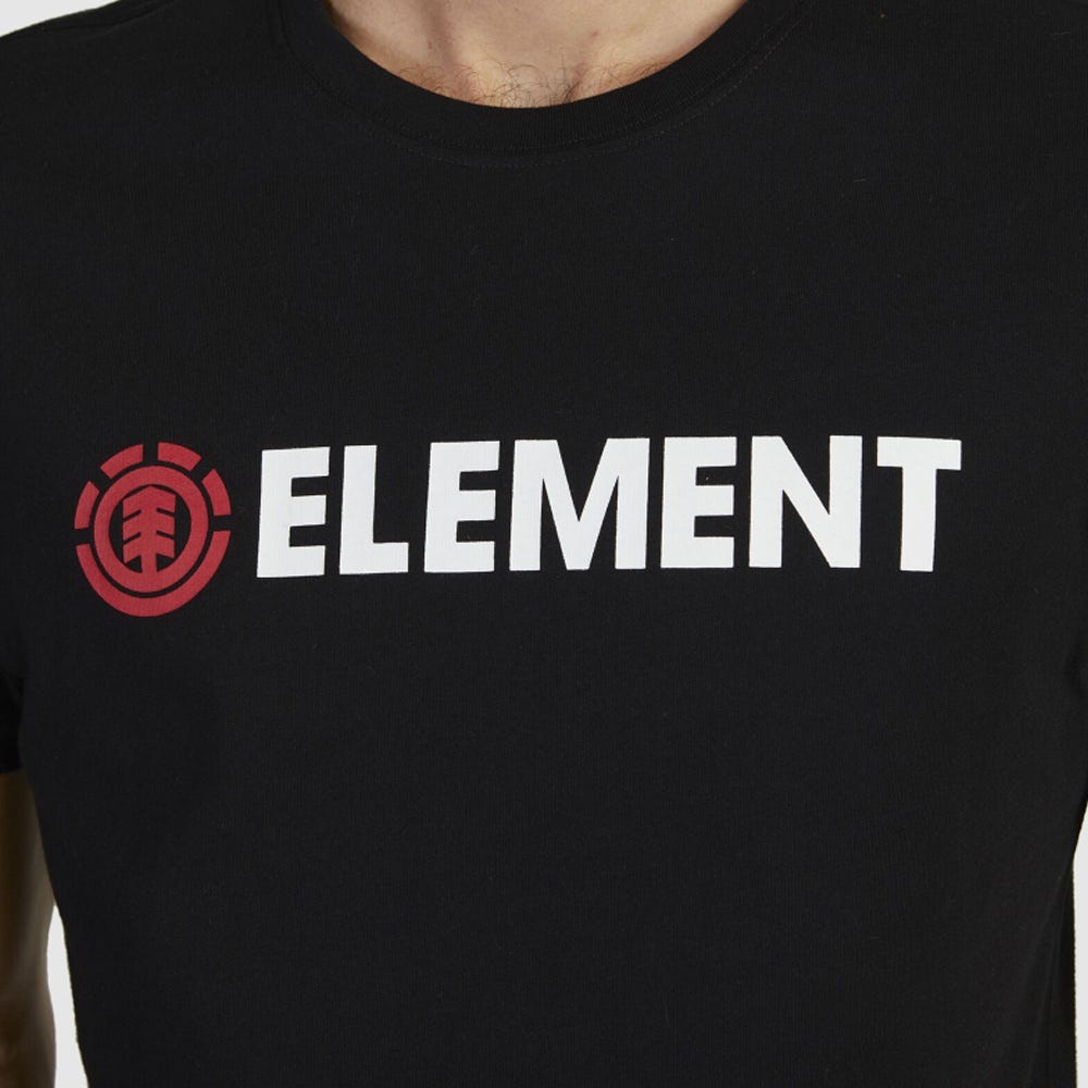 Mens Blazin' Short Sleeve T-Shirt In Flint Black