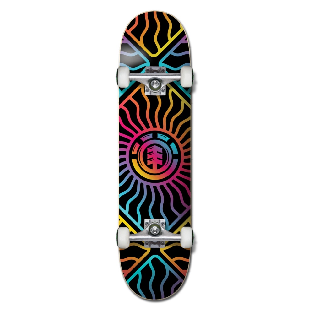 7.75" Solar Vibes Complete Skateboard In Assorted