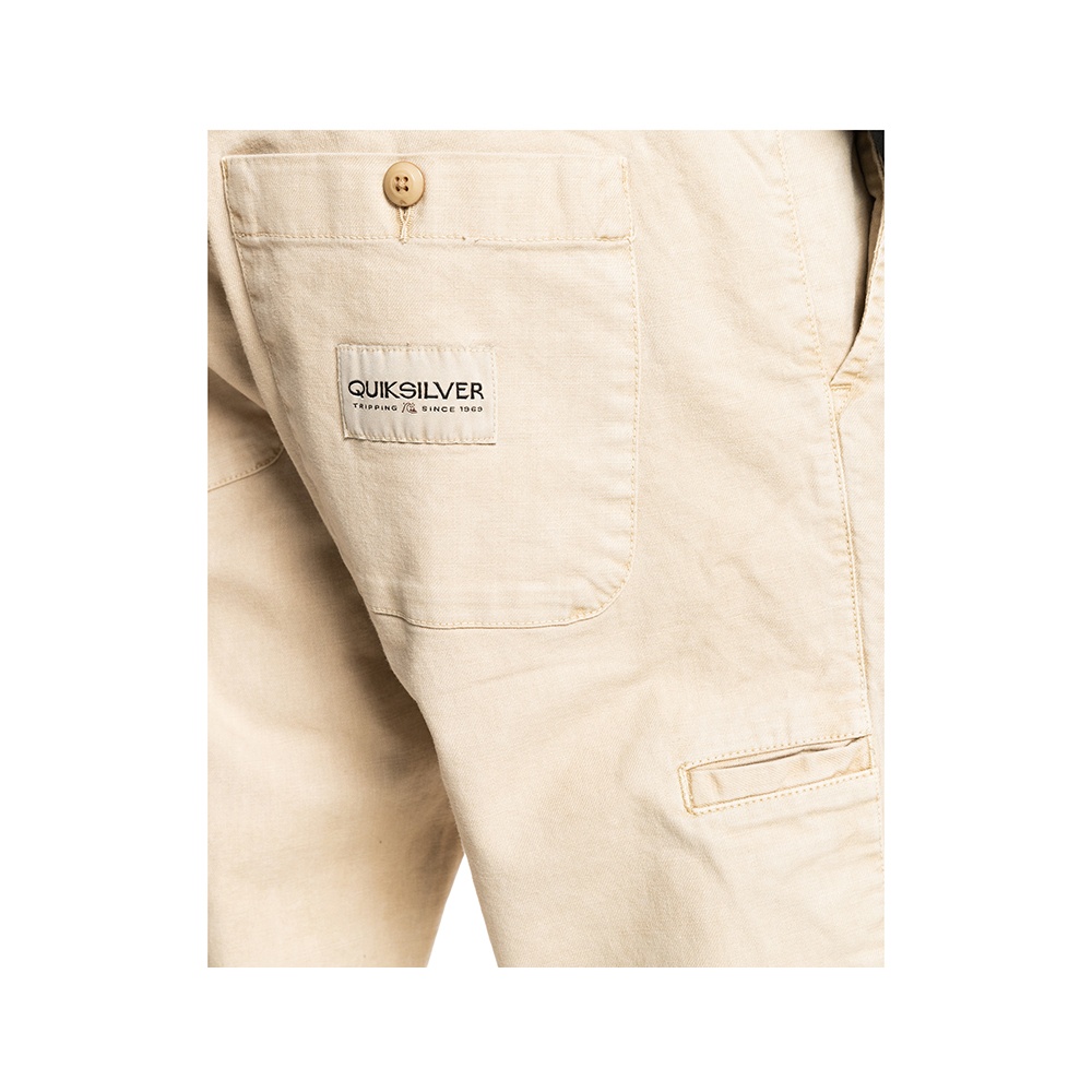 Mens Natural dye woven jogger M Non-Denim Pant In Plage