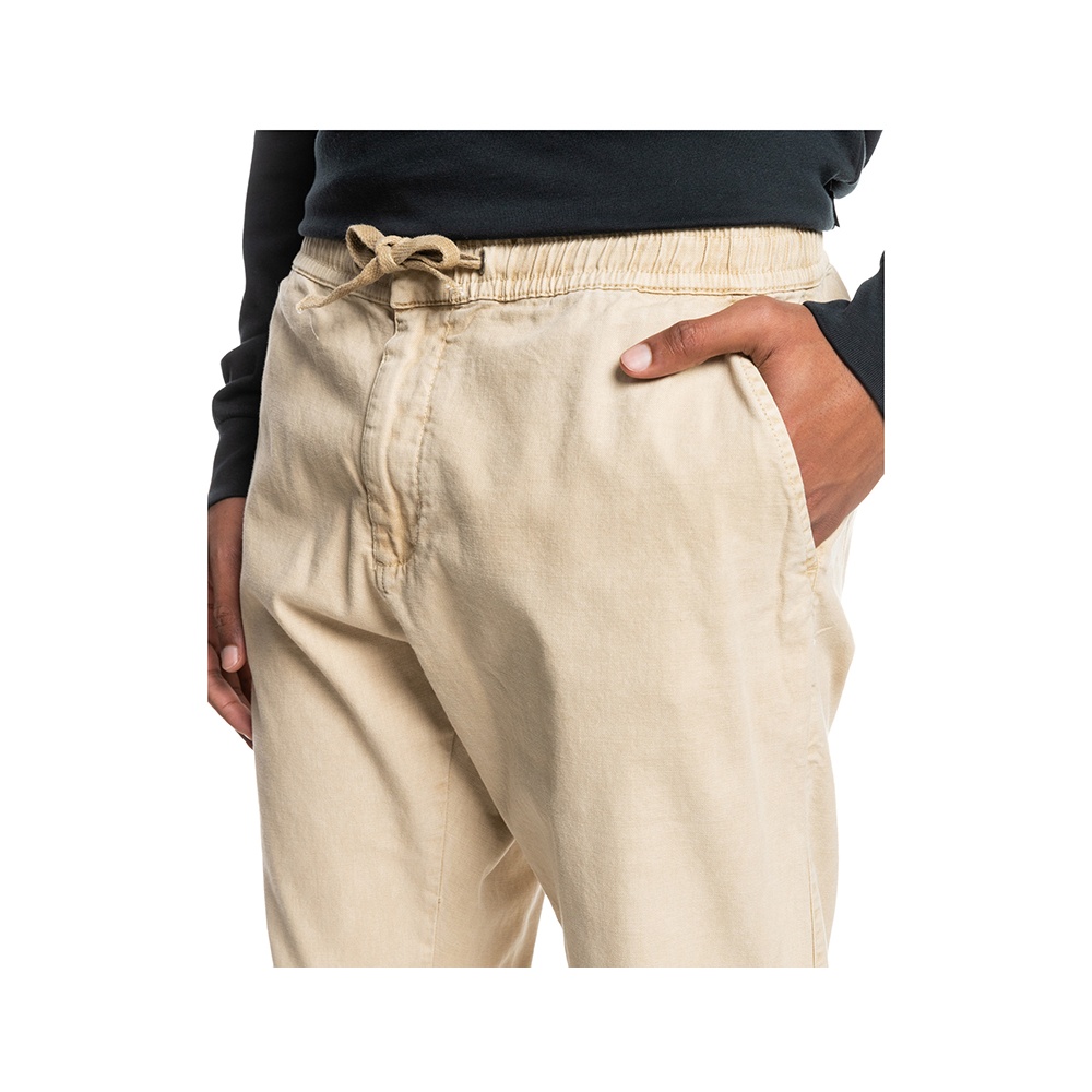 Mens Natural dye woven jogger M Non-Denim Pant In Plage
