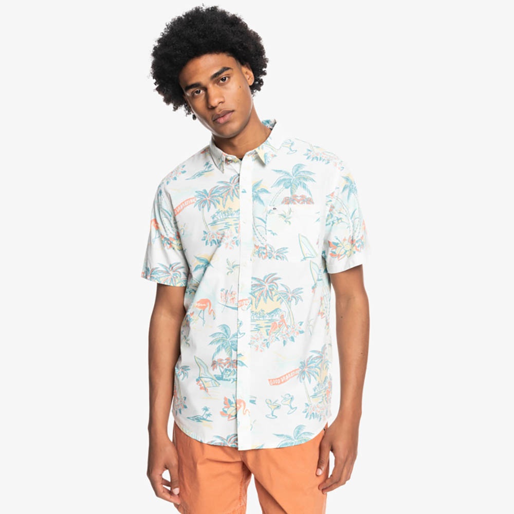 Mens Hotel Paradiso Short Sleeve Shirt
