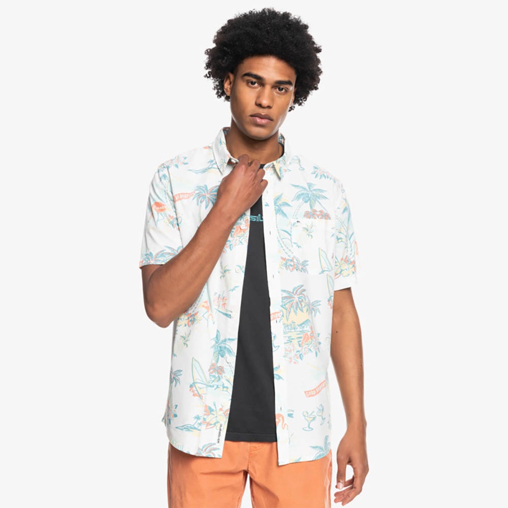 Mens Hotel Paradiso Short Sleeve Shirt