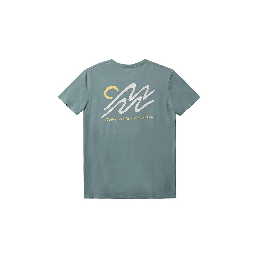 Quiksilver Slowmover M Tee In Sea Pine