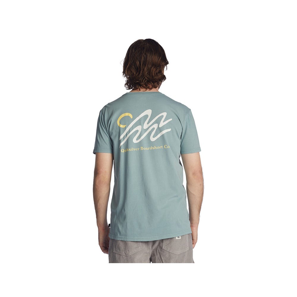 Quiksilver Slowmover M Tee In Sea Pine