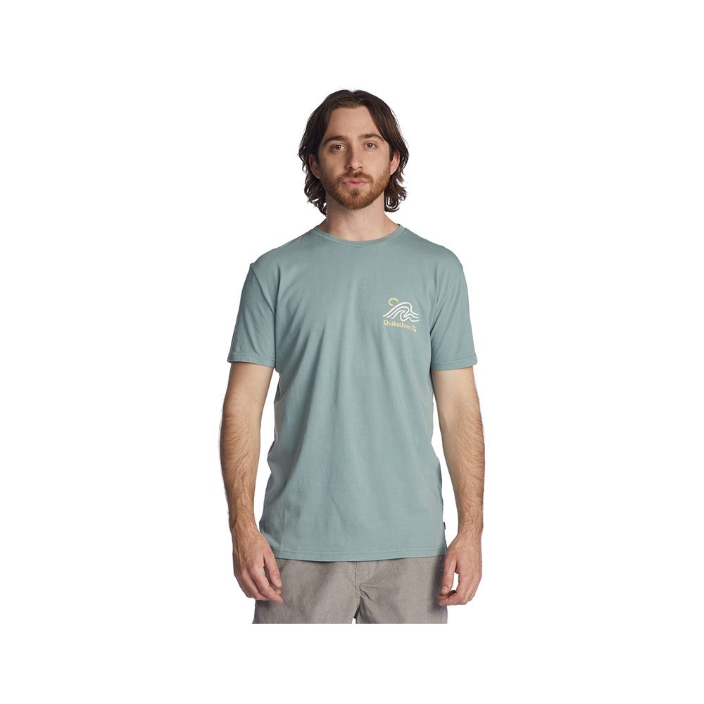 Quiksilver Slowmover M Tee In Sea Pine