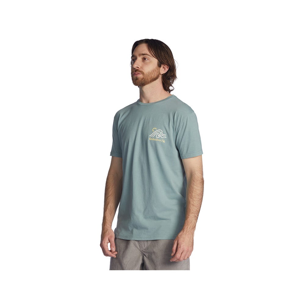 Quiksilver Slowmover M Tee In Sea Pine
