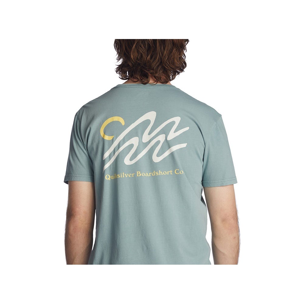 Quiksilver Slowmover M Tee In Sea Pine
