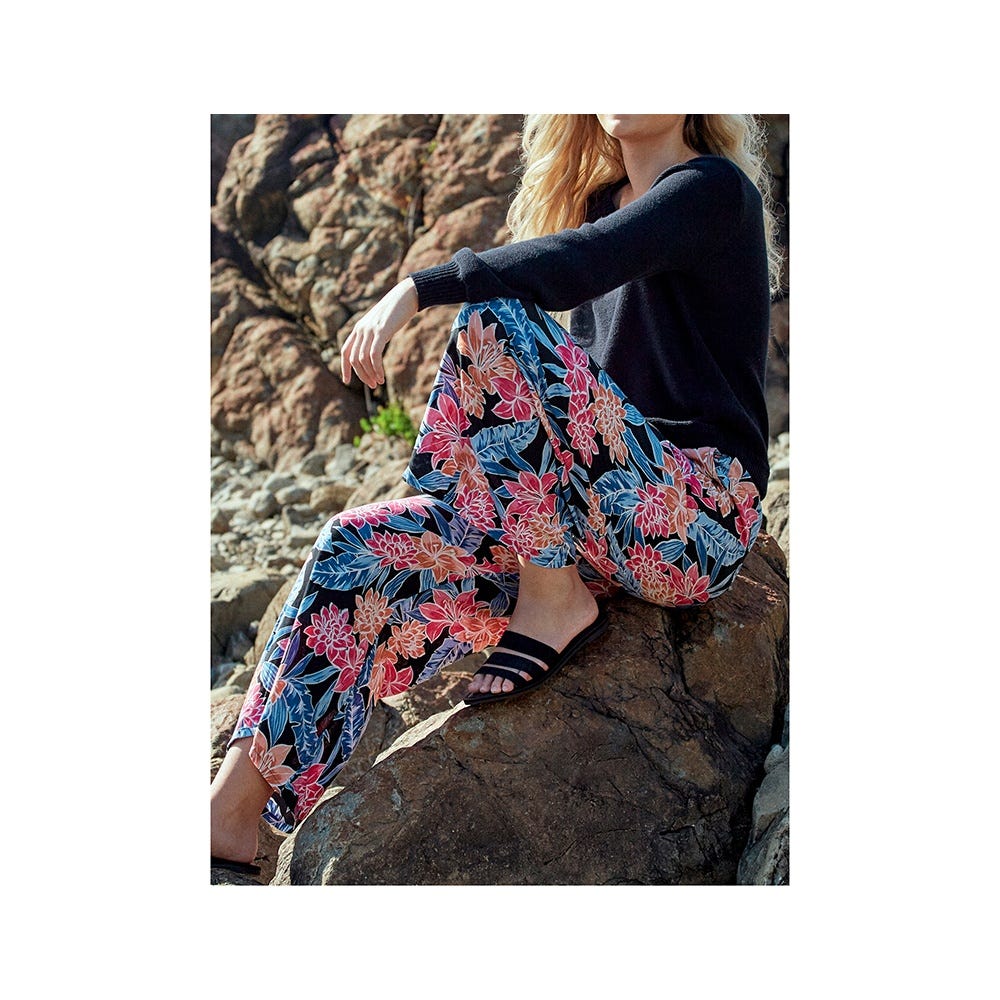 Womens Midnight Song Ankle Grazer Pants