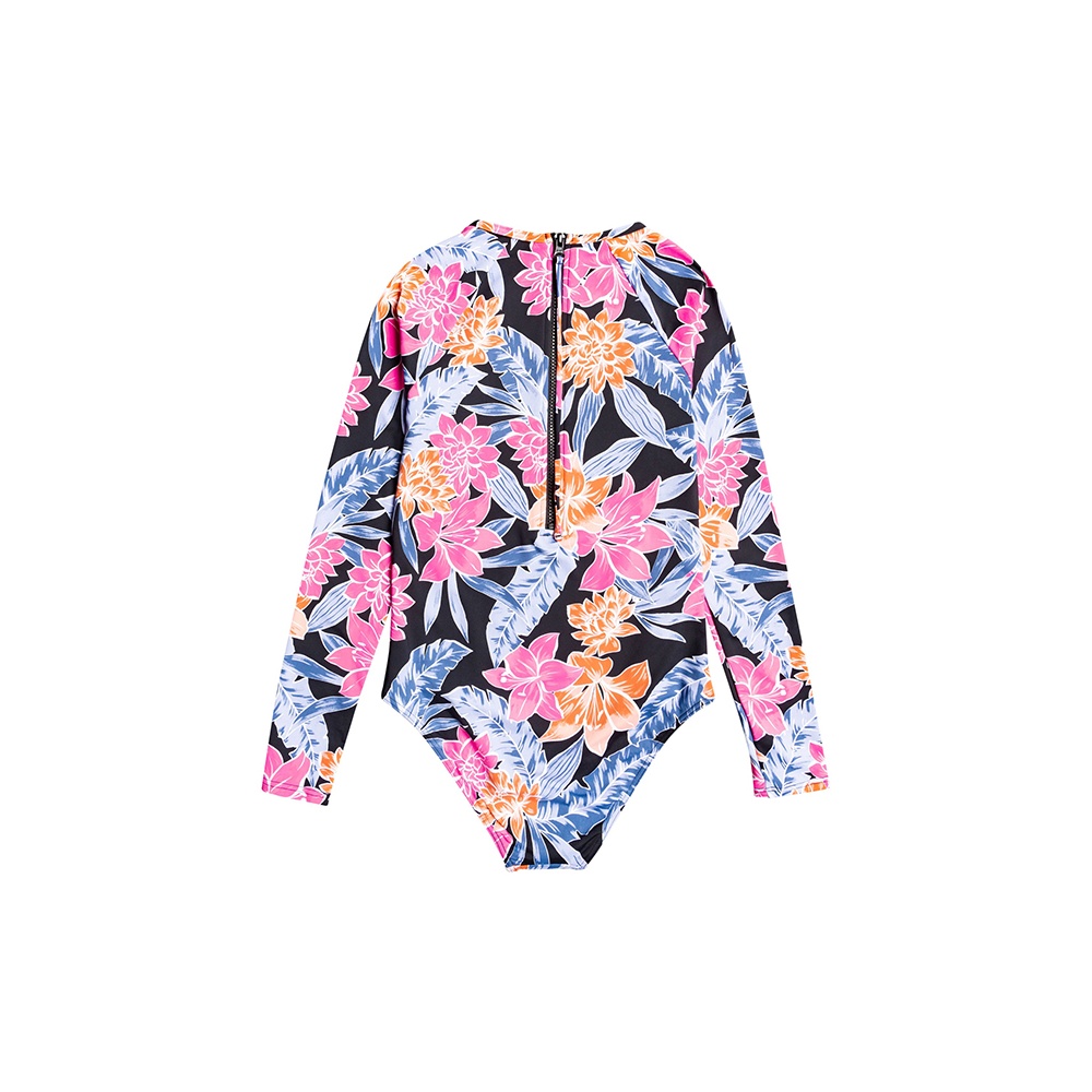 Womens Onesie Long Sleeve UPF 50 One Piece Swimsuit