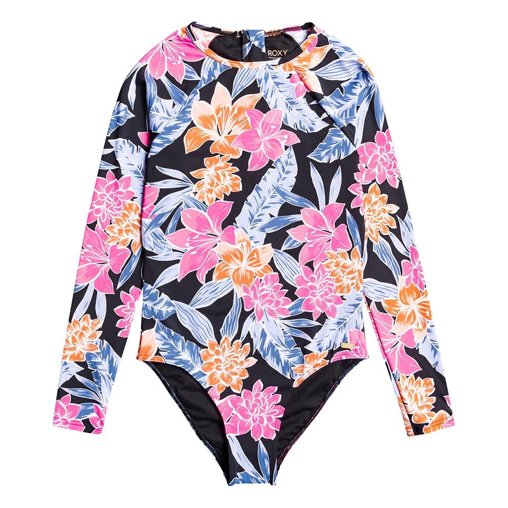 Womens Onesie Long Sleeve UPF 50 One Piece Swimsuit