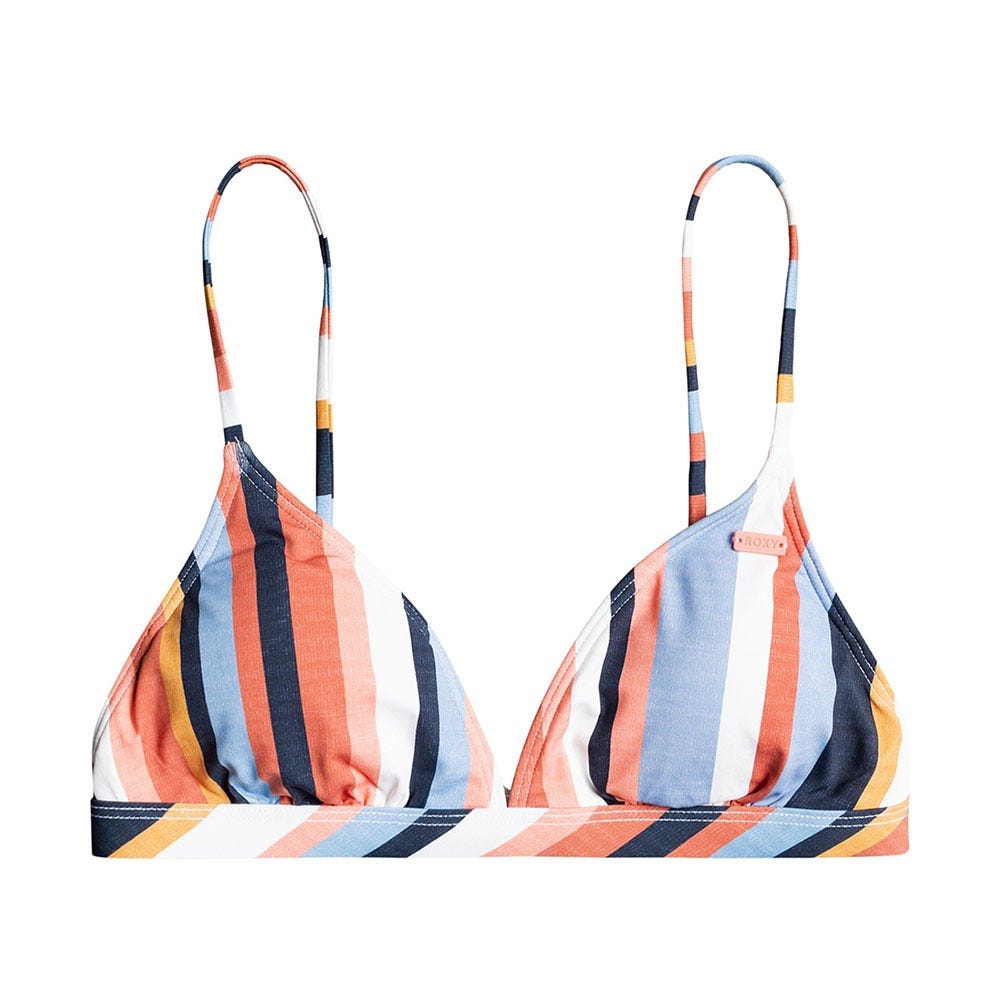 Womens Beach Classics Separate Fixed Tri Bikini Top