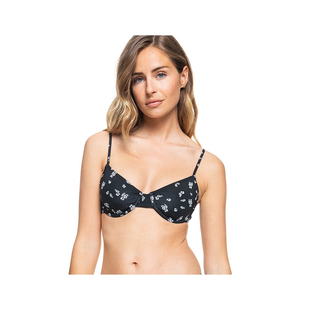 Womens Tropical Oasis Separate Underwired Bralette Bikini Top