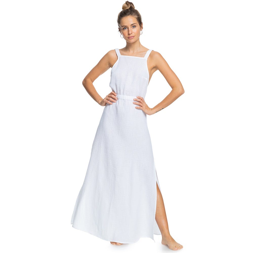 Womens Pink Palm Beach Maxi Dress