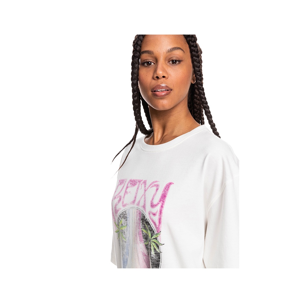 Womens Come To The Bea J Tee In Snow White