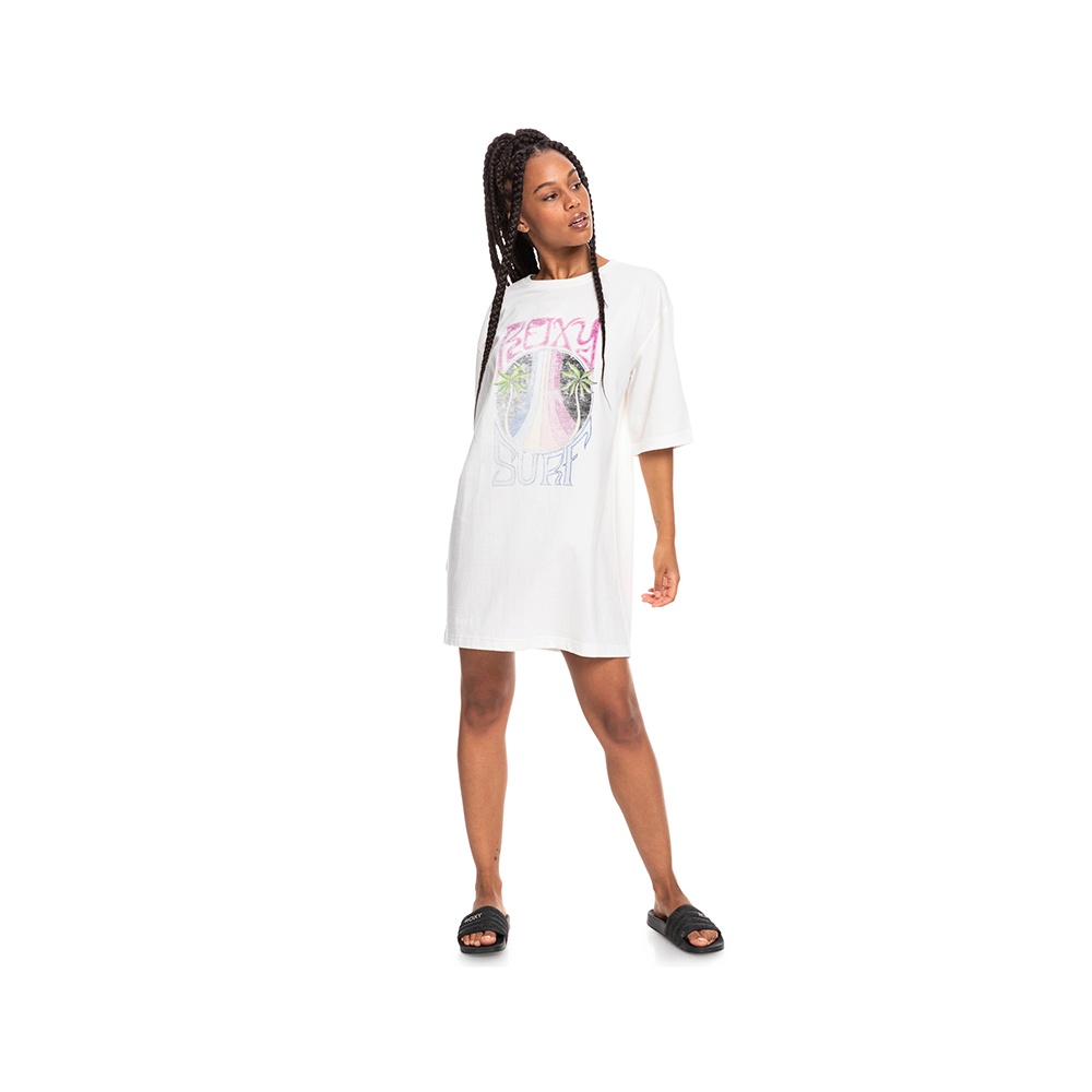 Womens Come To The Bea J Tee In Snow White