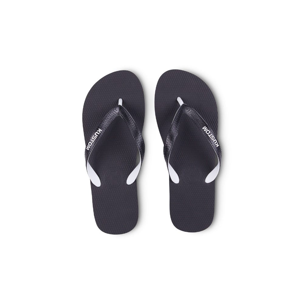 Mens Blend Thong In Black/White