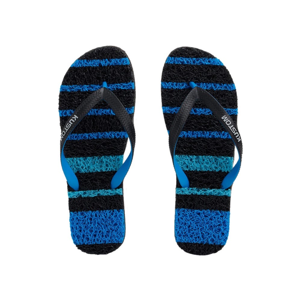 Mens Noodle Super Stripe In Black/Blue