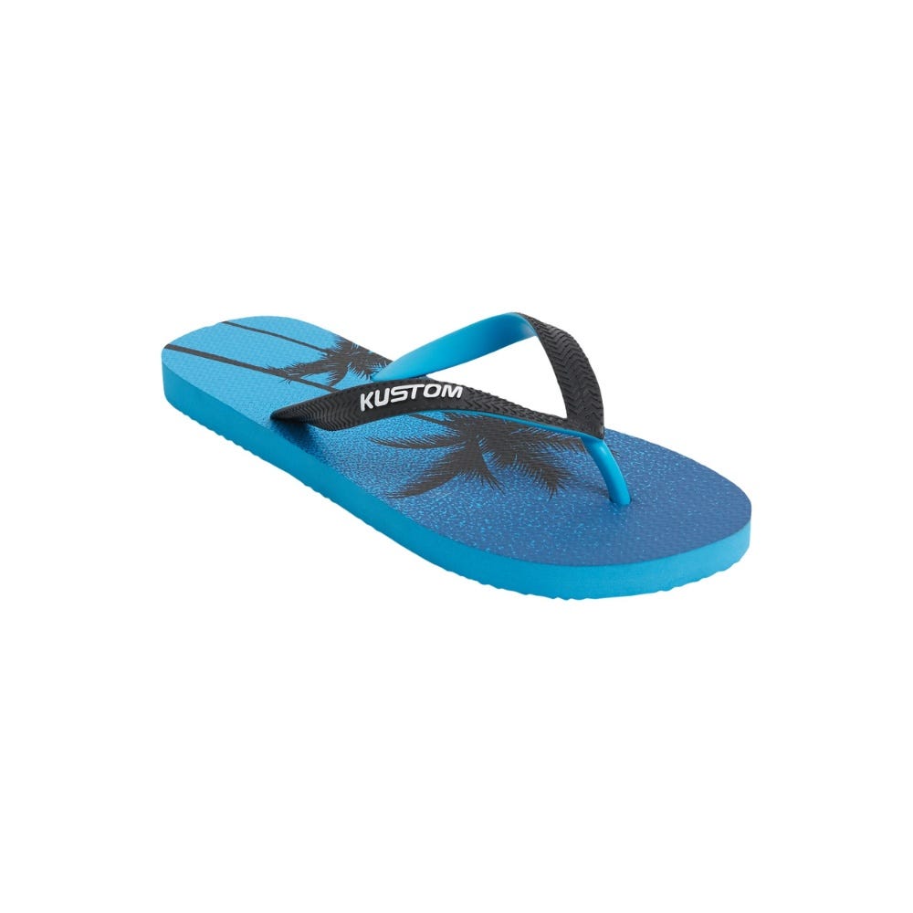 Mens Blend Palm Thong In Blue Fade