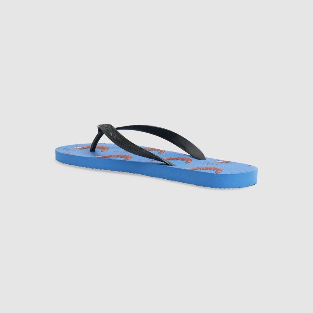 Mens Blend Base Shrimply The Best Thongs In Blue