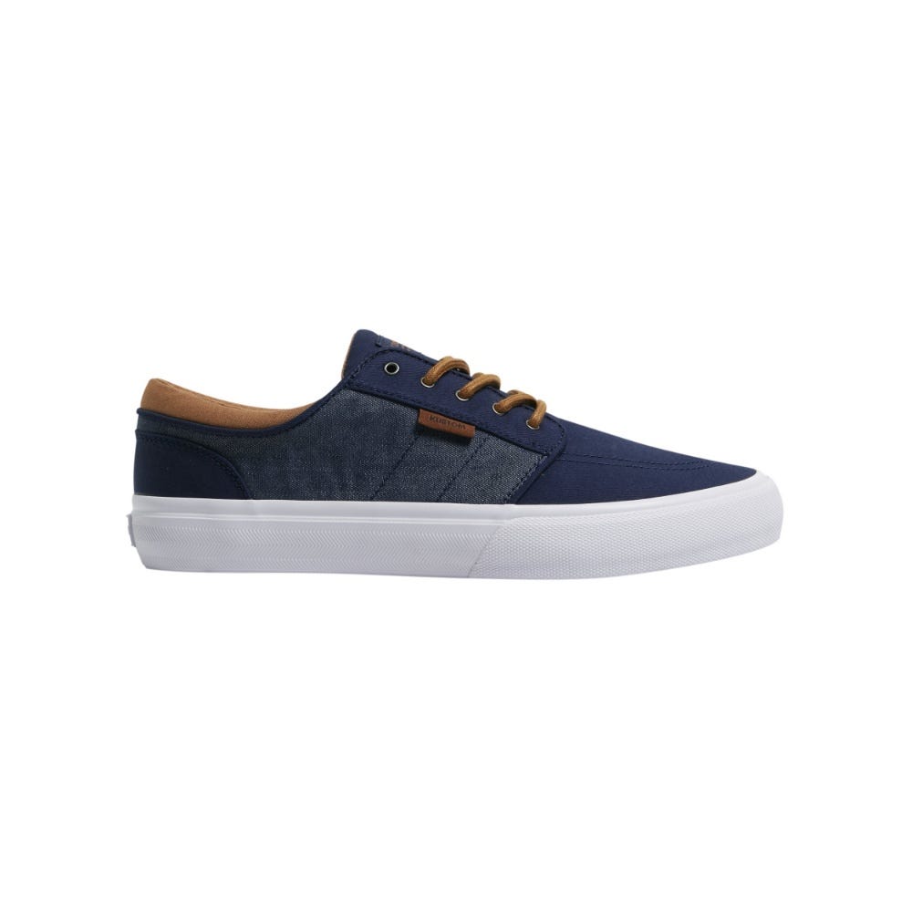 Mens Remark Wide Sneaker In Navy Micro
