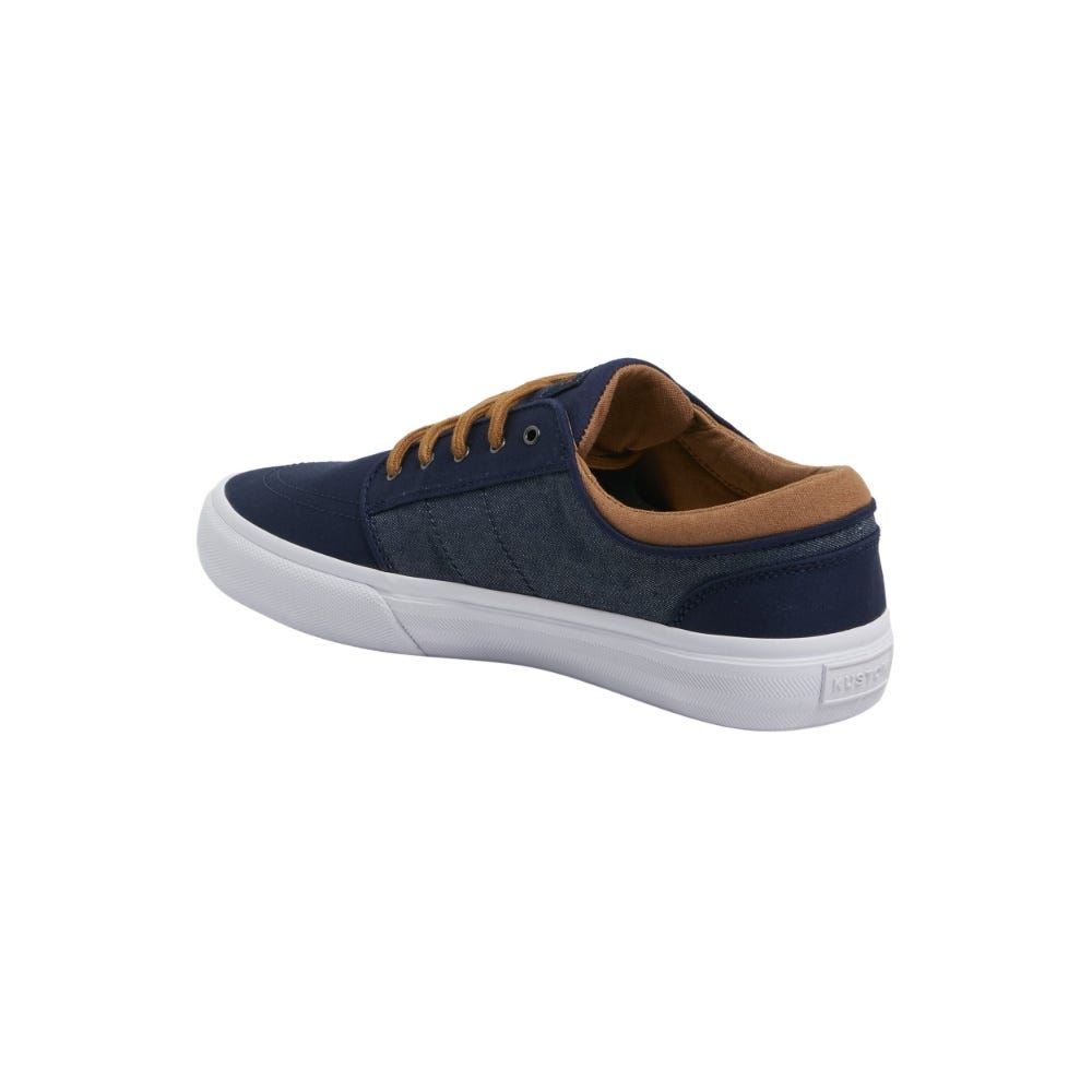 Mens Remark Wide Sneaker In Navy Micro