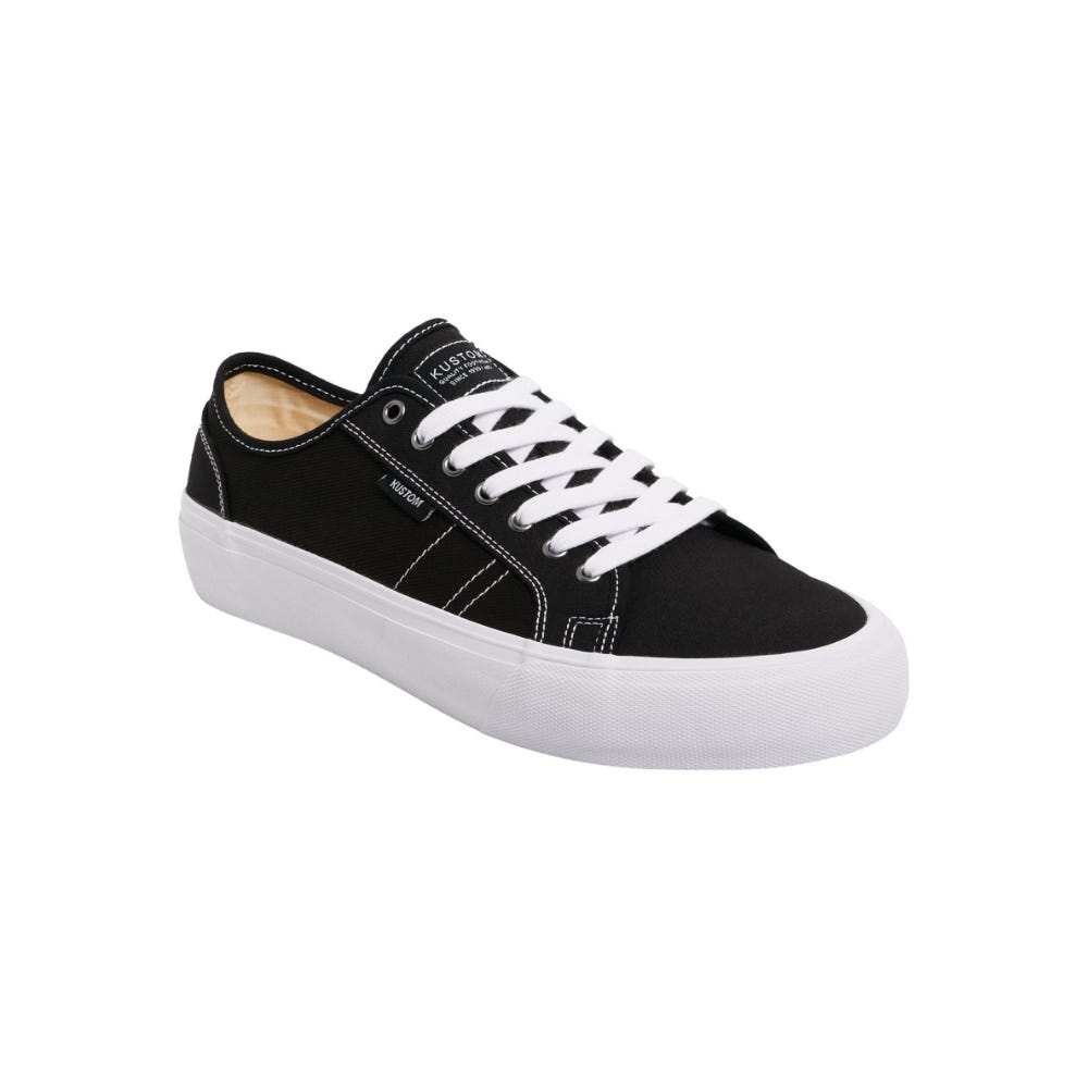 Mens World Wide Sneaker In Black/White