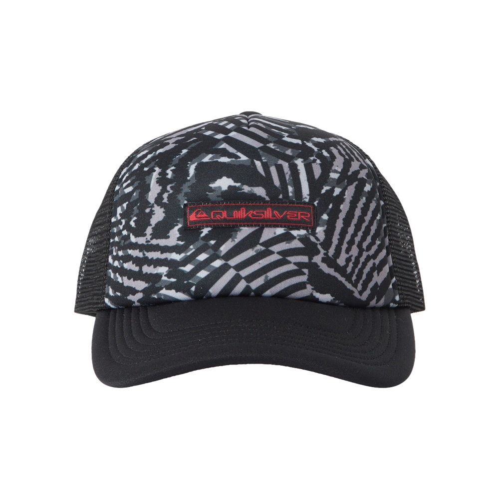 Boy's 8-16 Vulture Coop Trucker Hat In Jet Black