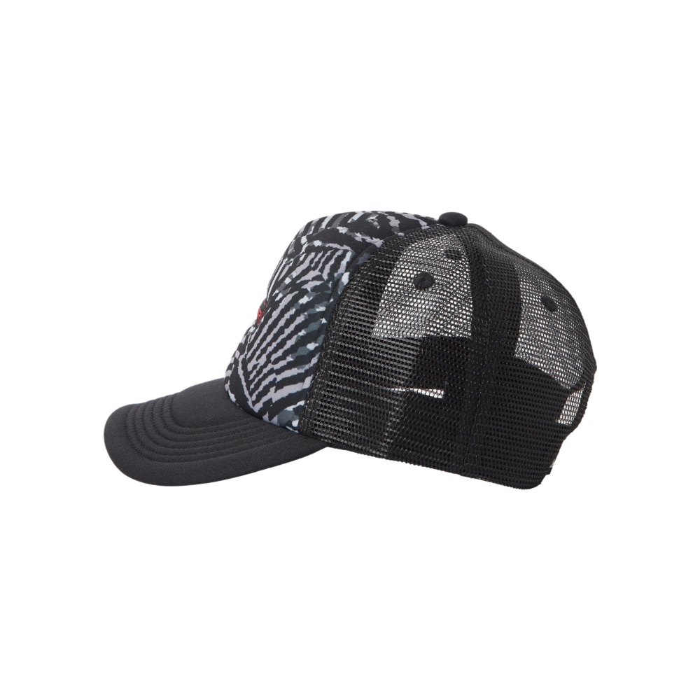 Boy's 8-16 Vulture Coop Trucker Hat In Jet Black