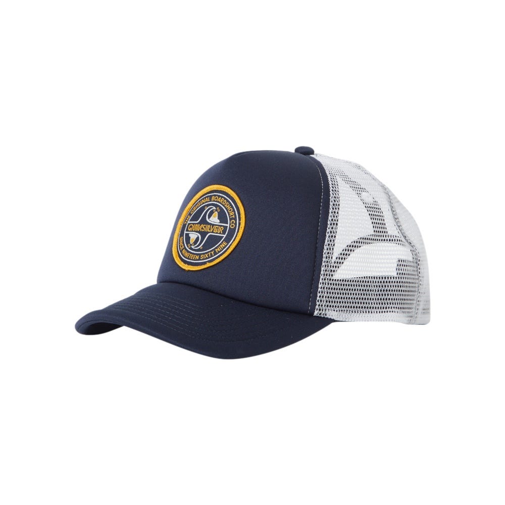 Boy's 8-16 Secret Slab Trucker Hat In Navy Blazer