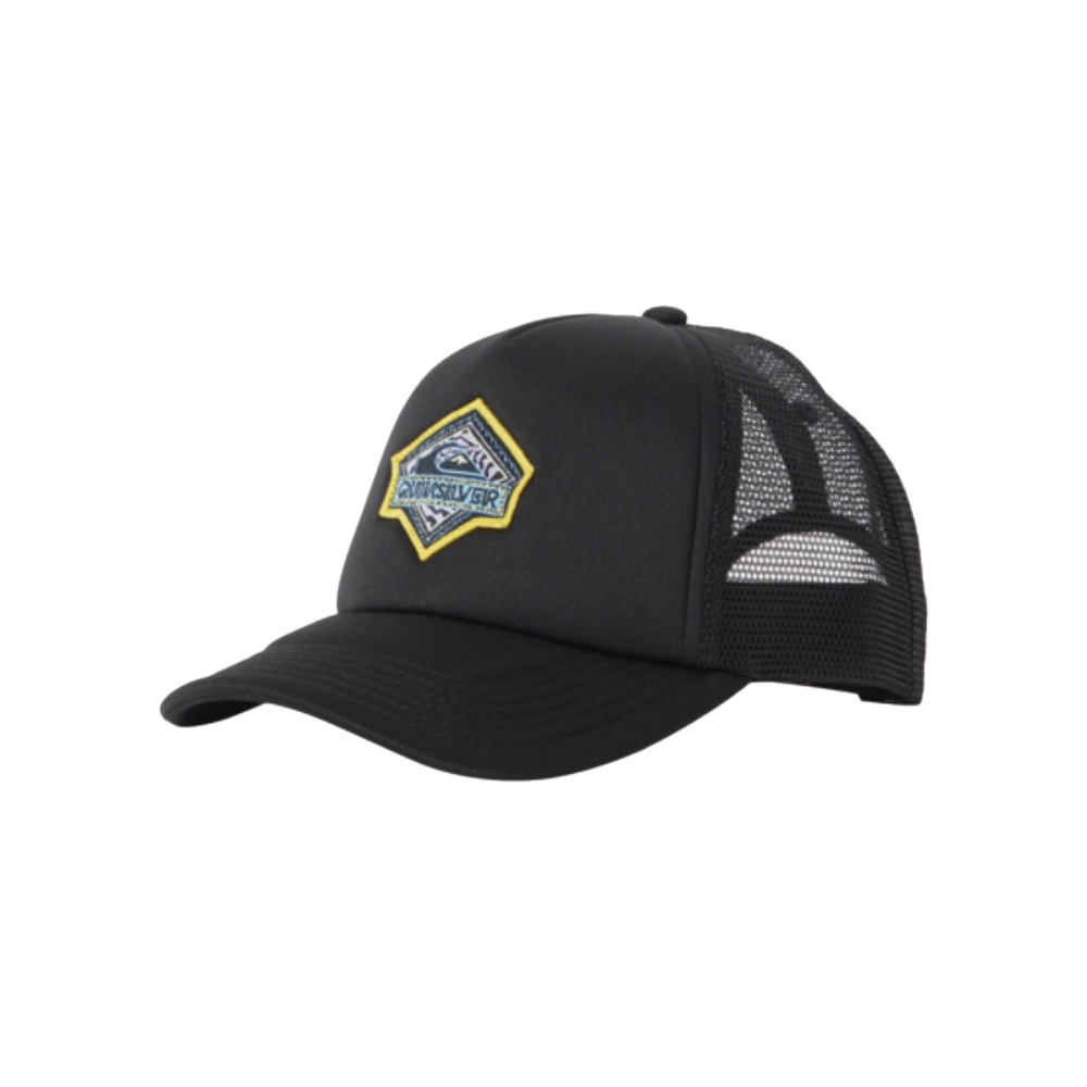 Boy's 8-16 Secret Slab Trucker Hat In Black