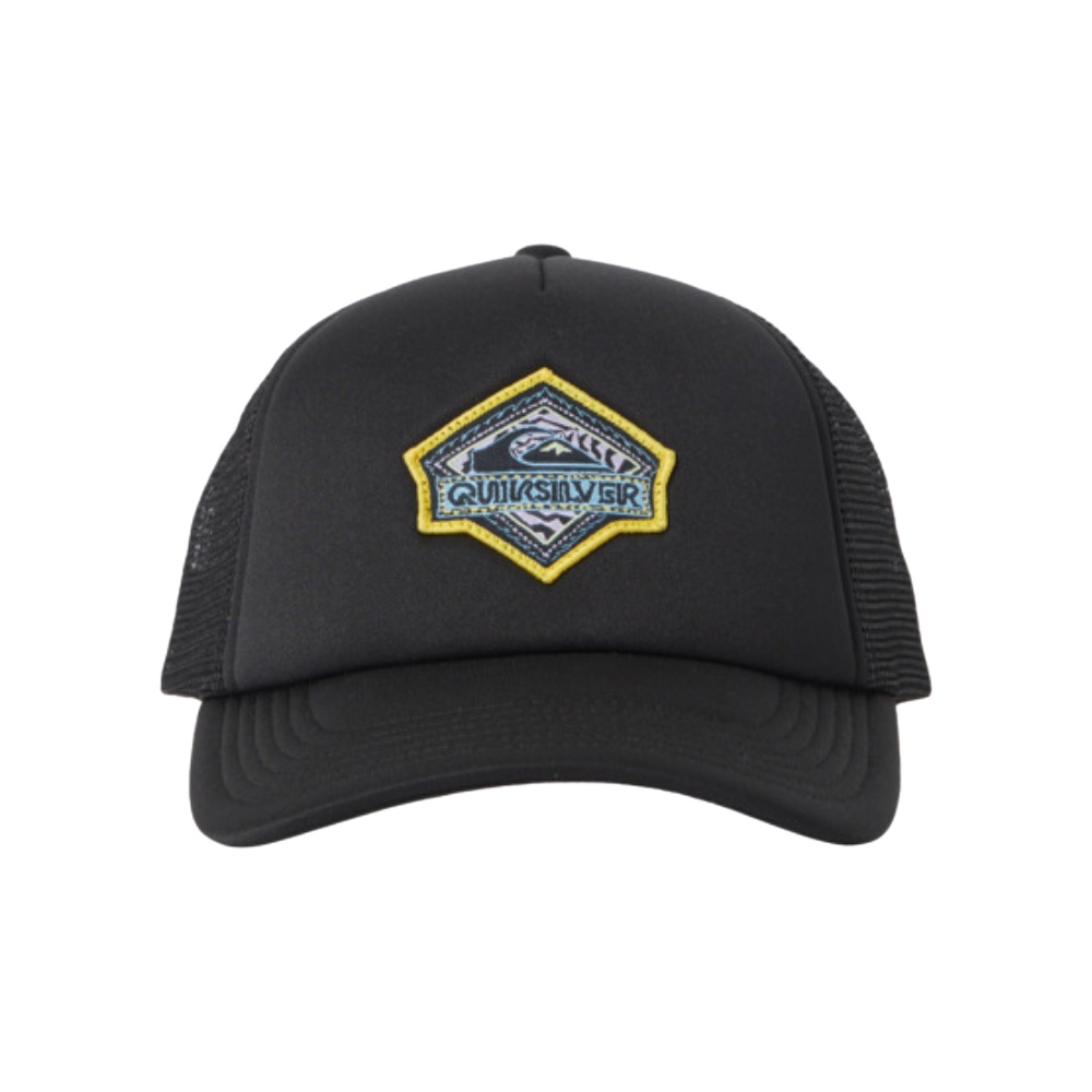 Boy's 8-16 Secret Slab Trucker Hat In Black