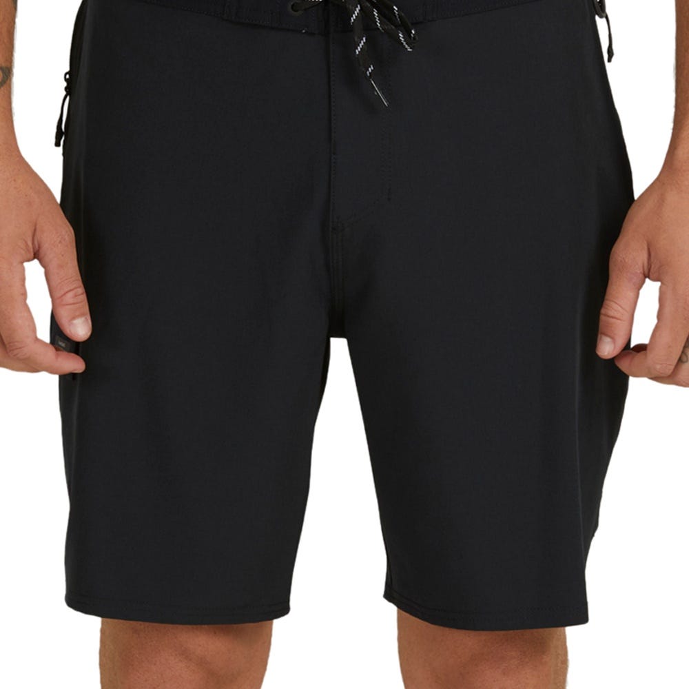 Mens Waterman Paddler 19" Boardshorts In Black