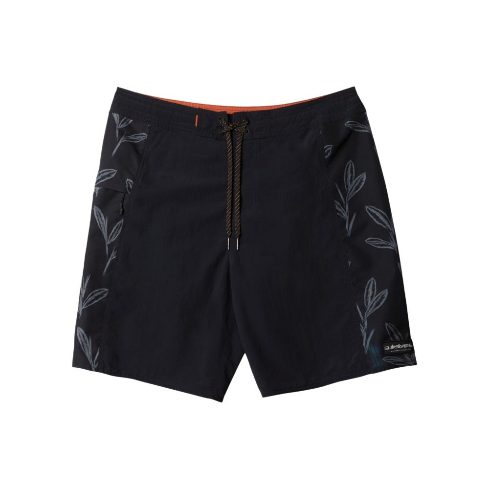 Mens Waterman Cliffside Ginger Boardshorts In Black