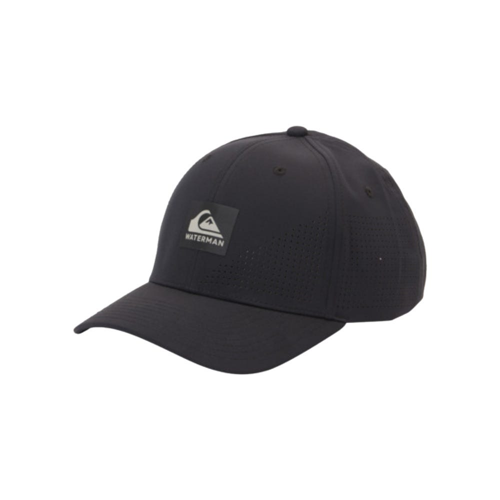 Mens Waterman Perf Turf Snapback Hat In Black