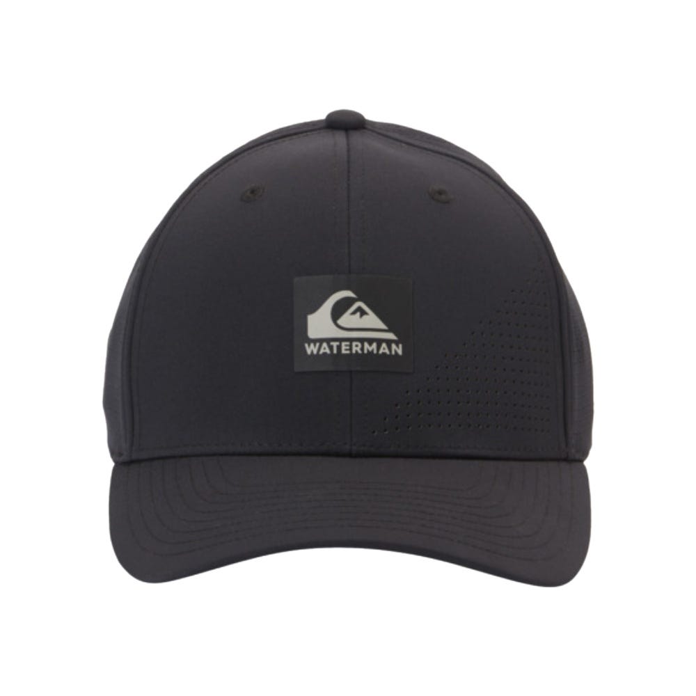 Mens Waterman Perf Turf Snapback Hat In Black