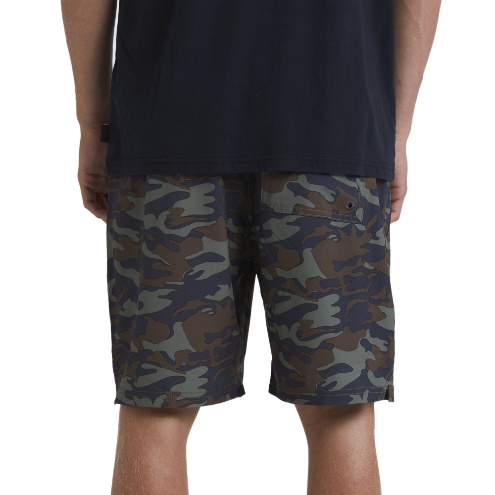 Mens Scout Zipper Print In Dusty Camo