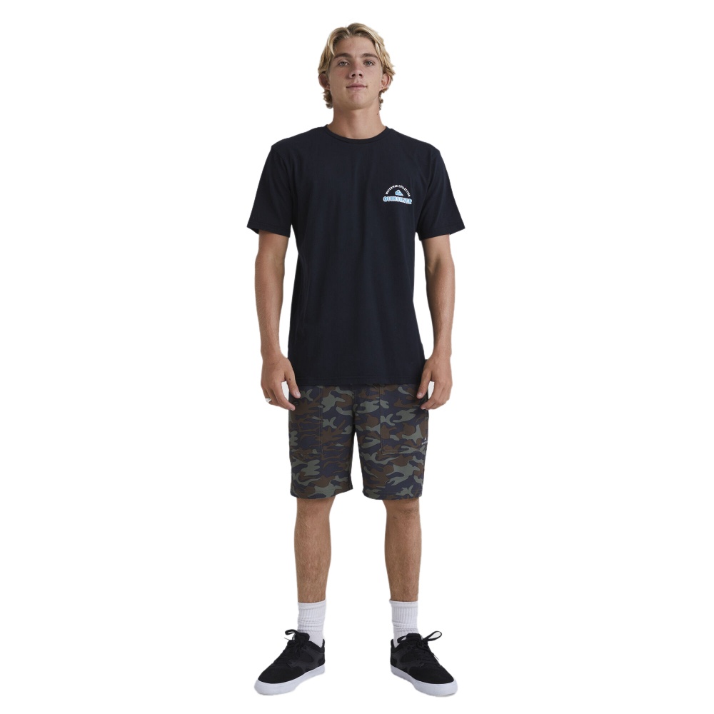 Mens Scout Zipper Print In Dusty Camo