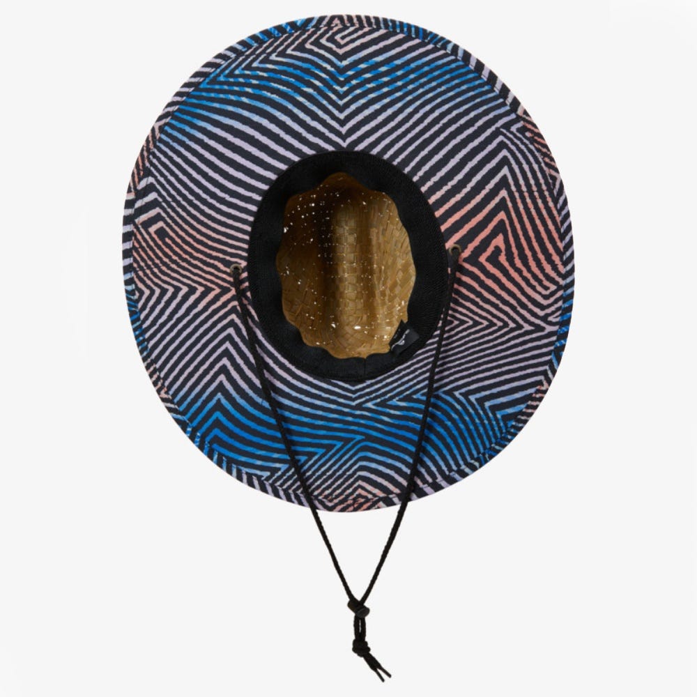 Mens Outsider Straw Lifeguard Hat