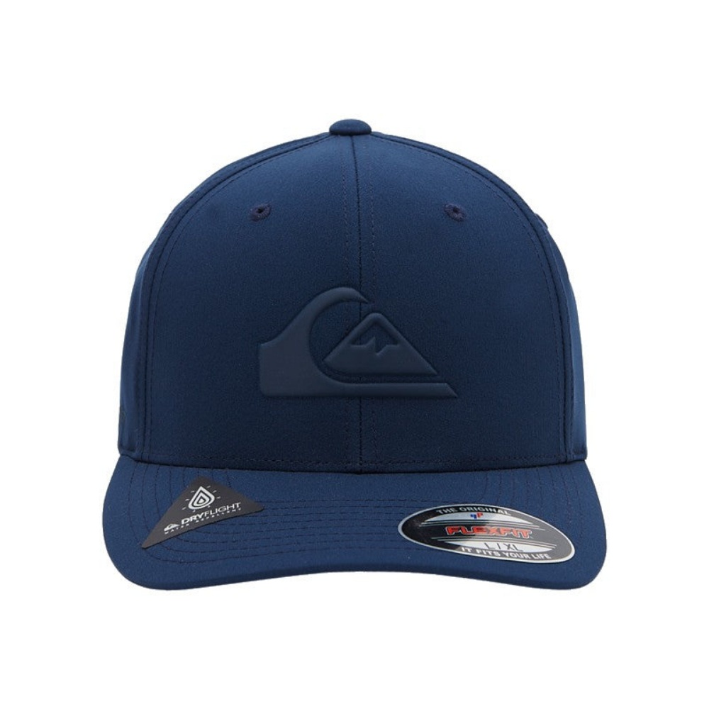 Mens Amped Up Flexifit Hat In Navy Blazer