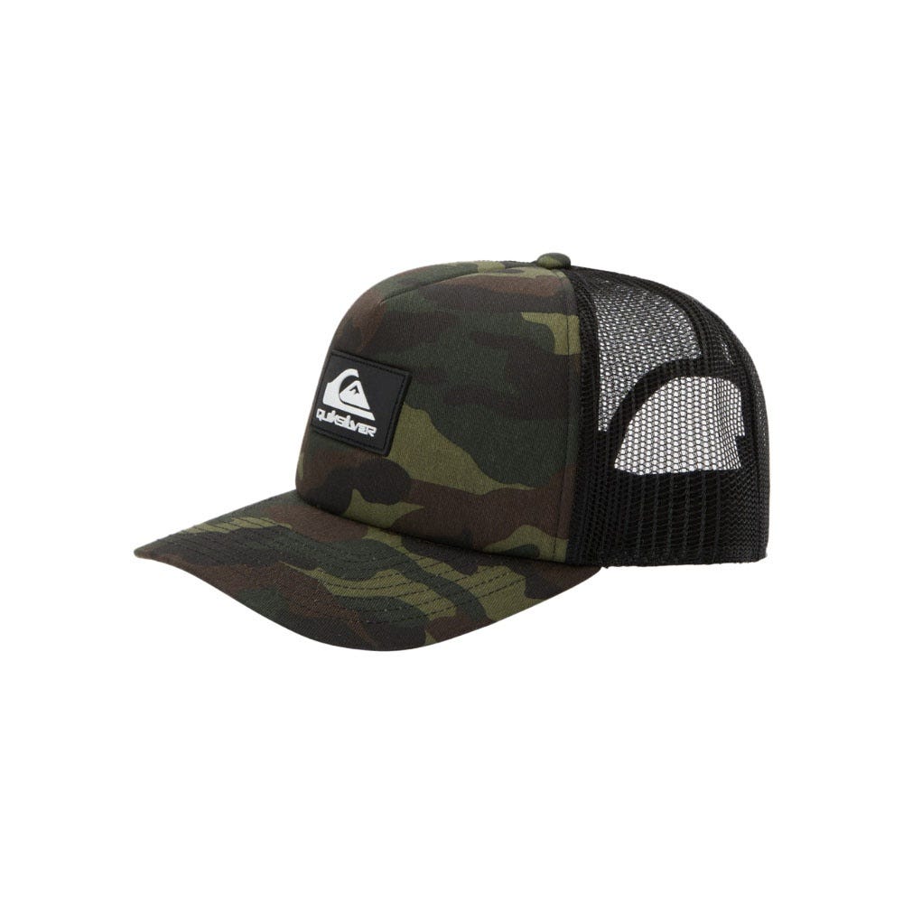 Mens Omnipotent Snapback Hat In Woodland Camo