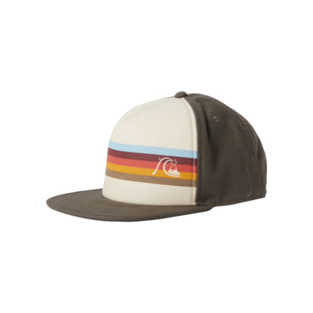 Mens Alloy Snapback Hat In Major Brown