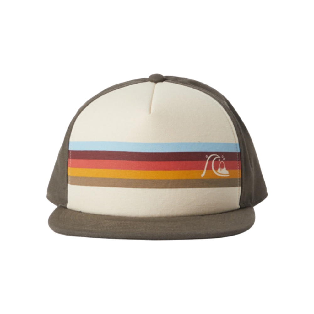 Mens Alloy Snapback Hat In Major Brown