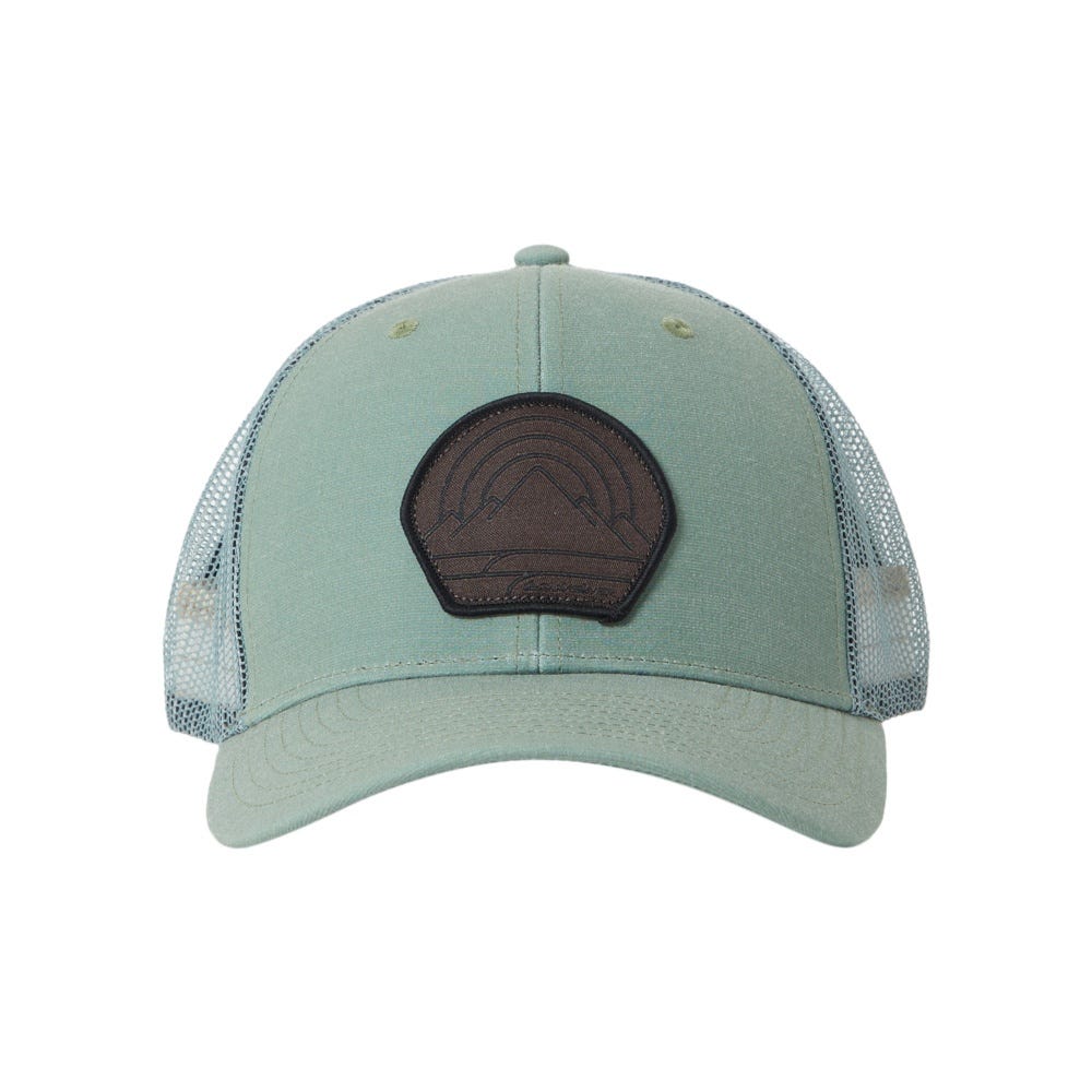 Mens Loose Bait Trucker Hat In Laurel Wreath