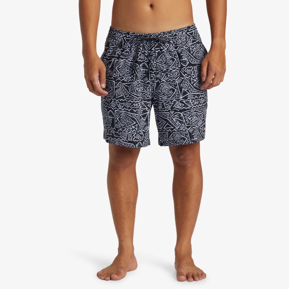 Surfsilk Mix Volley 17" Elastic Waist Shorts - Men
