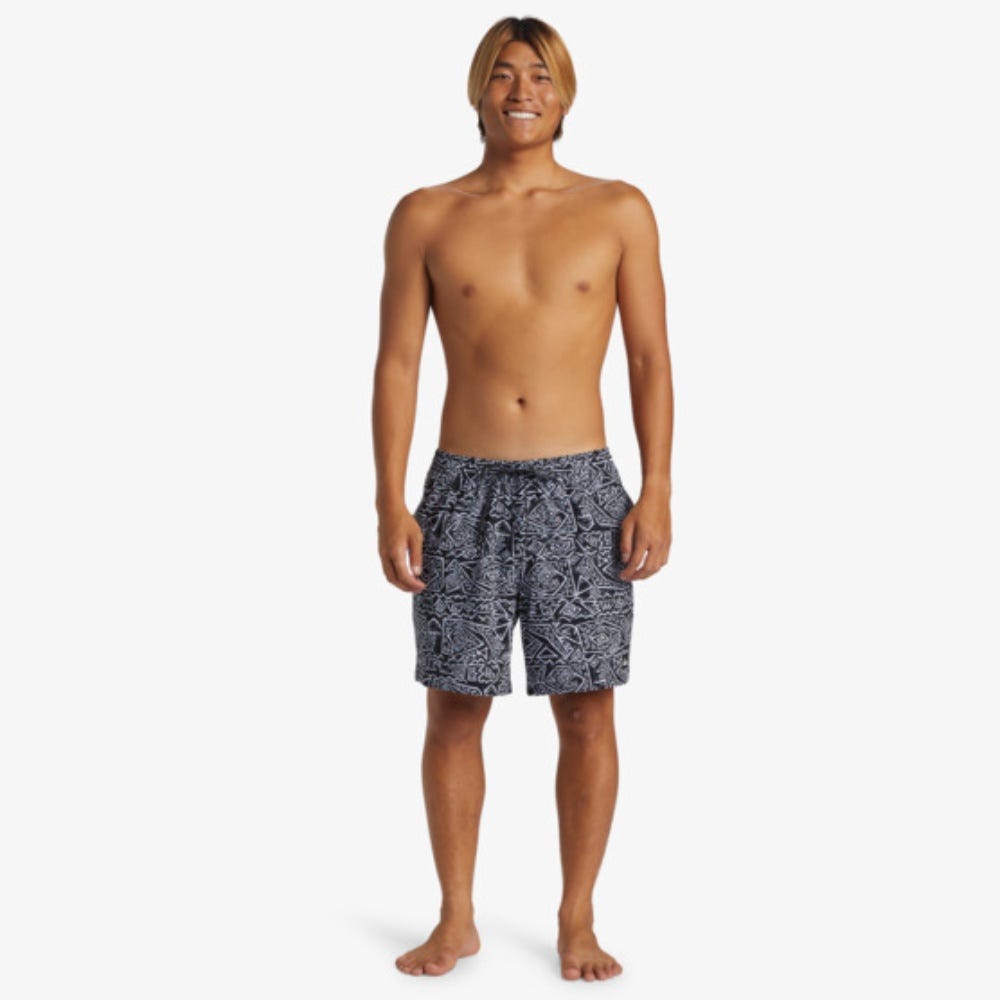 Surfsilk Mix Volley 17" Elastic Waist Shorts - Men