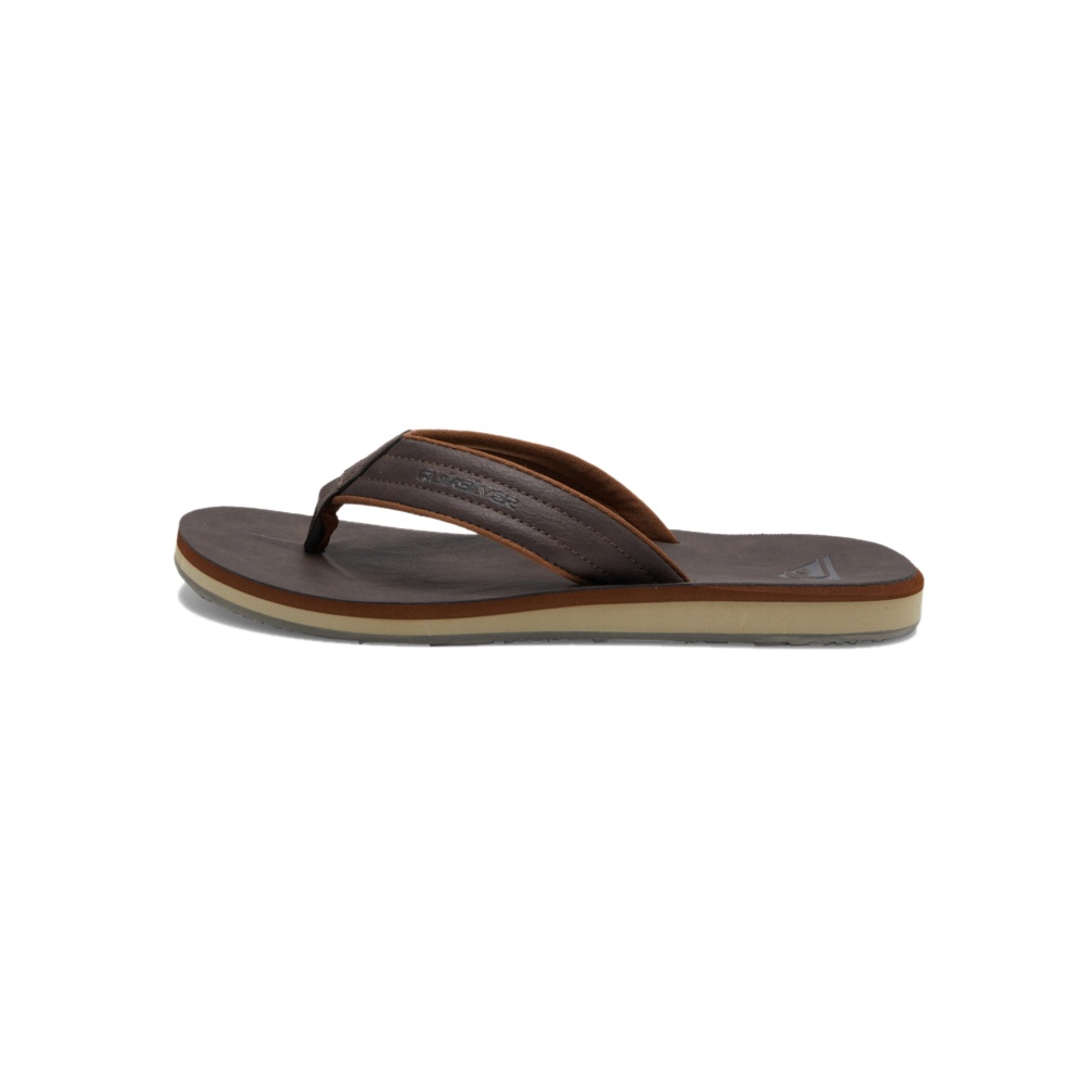Mens Carver Nubuck Sandals In Demitasse Solid