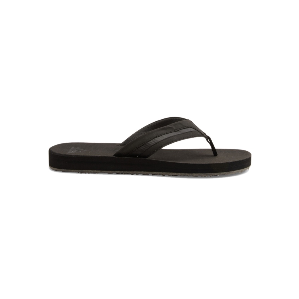 Mens Carver Squish Luxe Sandals In Black/Grey/Black